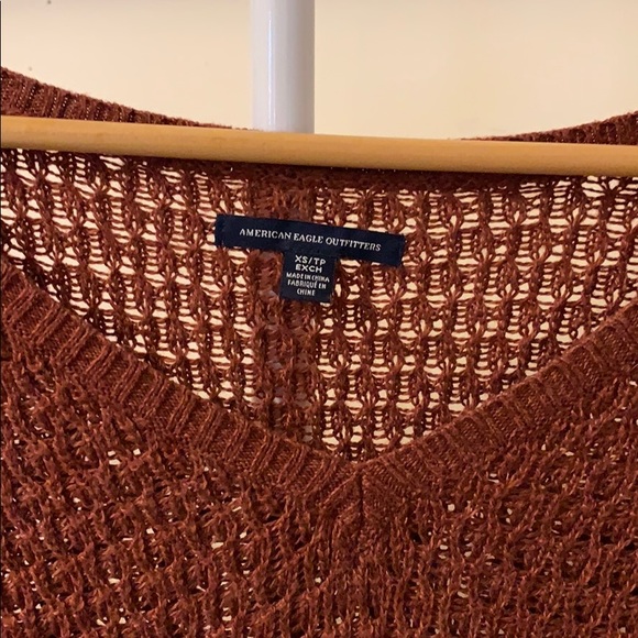 Long sleeve knit v-neck sweater - Picture 3 of 4